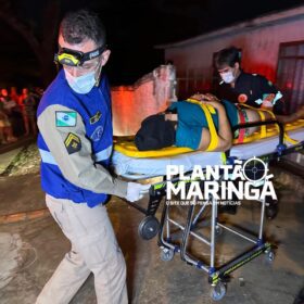 Fotos de Mulher que faz tratamento contra o câncer é baleada no lugar no filho enquanto dormia em Maringá