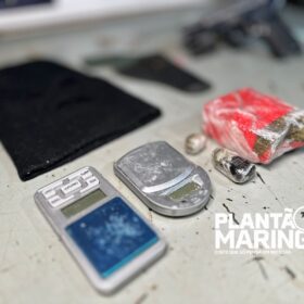 Fotos de Polícia prende homem com pistola, touca balaclava e cocaína em Maringá 