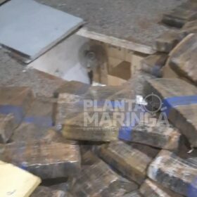 Fotos de Polícia Rodoviária Estadual encontra 'bunker' do tráfico de drogas em Maringá e apreende quase 6 toneladas de maconha