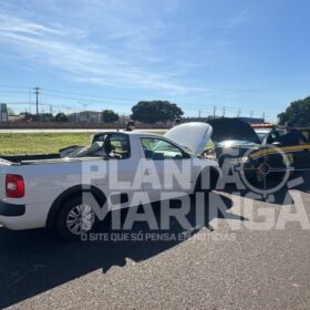 Fotos de Vídeo mostra perseguição policial que terminou com traficante preso na PR-323