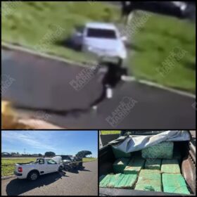 Vídeo mostra perseguição policial que terminou com traficante preso na PR-323 Foto 1 Fotos de Vídeo mostra perseguição policial que terminou com traficante preso na PR-323