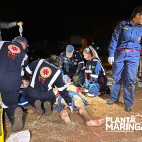 Fotos de Morre no hospital em Maringá homem atropelado na BR-376 