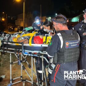 Fotos de Morre no hospital em Maringá homem atropelado na BR-376 
