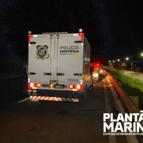 Fotos de Idoso foge de clínica e morre atropelado na PR-323