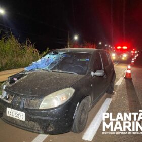 Fotos de Idoso foge de clínica e morre atropelado na PR-323