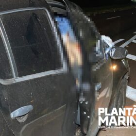 Fotos de Idoso foge de clínica e morre atropelado na PR-323
