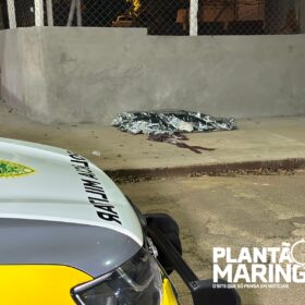 Fotos de Jovem é executado com diversos tiros na Vila Guadiana, em Mandaguaçu