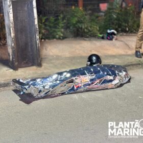 Fotos de Câmera registra acidente que matou jovem de 22 anos na madrugada de domingo