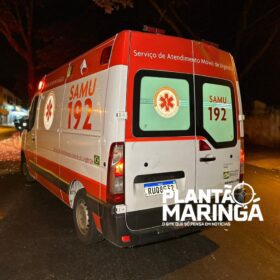 Fotos de Motorista com suspeita de embriaguez capota carro após bater em árvore em Maringá