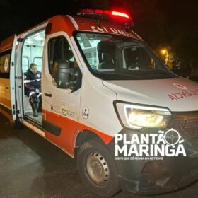 Fotos de Motorista com suspeita de embriaguez capota carro após bater em árvore em Maringá