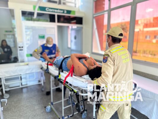 Mulher é esfaqueada na praça Raposo Tavares em Maringá Foto 1 Fotos de Mulher é esfaqueada na praça Raposo Tavares em Maringá