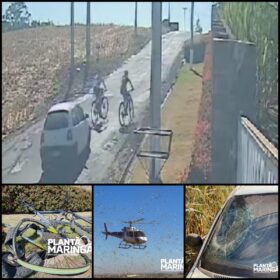 Fotos de Mulher é socorrida de helicóptero após ser atropelada - câmera registrou o acidente