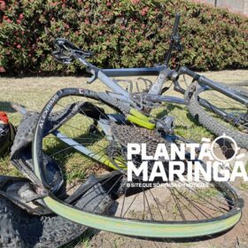 Fotos de Ciclista atropelada por motorista embriagado morre no hospital Santa Casa de Maringá 