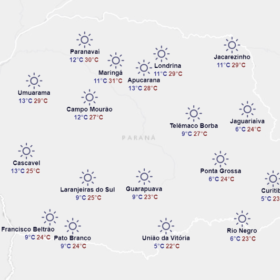Até quando vai o frio em Maringá e no Paraná? Veja a previsão do tempo Foto 2 Fotos de Até quando vai o frio em Maringá e no Paraná? Veja a previsão do tempo