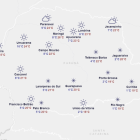 Até quando vai o frio em Maringá e no Paraná? Veja a previsão do tempo Foto 4 Fotos de Até quando vai o frio em Maringá e no Paraná? Veja a previsão do tempo