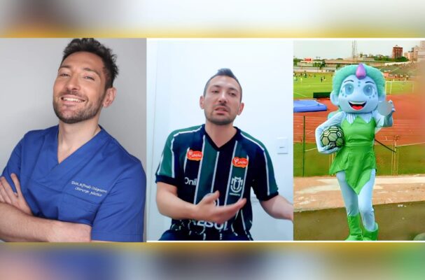 Fotos de Cirurgião plástico acusado de importunação sexual durante jogo do Maringá presta depoimento