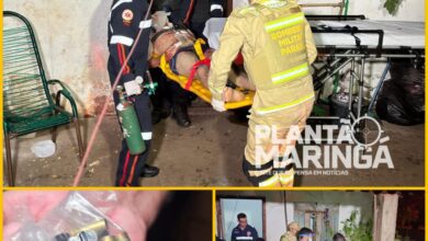 Fotos de Criminosos armado invade residência e atira contra casal em Maringá, as vítimas foram intubadas