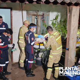 Fotos de Mulher morre e homem é baleado em invasão a residência em Maringá