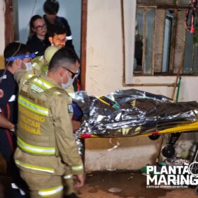 Fotos de Mulher morre e homem é baleado em invasão a residência em Maringá