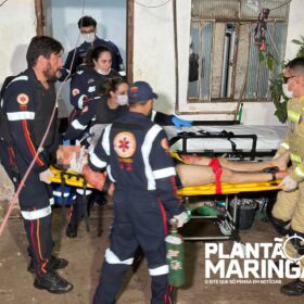 Fotos de Mulher morre e homem é baleado em invasão a residência em Maringá