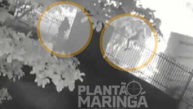 Fotos de Vídeo mostra criminosos invadindo empresa ateando fogo em Sarandi 