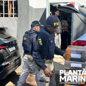 Vídeo mostra perseguição e apreensão de 314 kg de drogas em Maringá  Foto 1 Fotos de Vídeo mostra perseguição e apreensão de 314 kg de drogas em Maringá