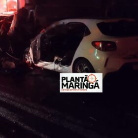 Fotos de Casal que morreu carbonizado em acidente na região de Maringá é identificado