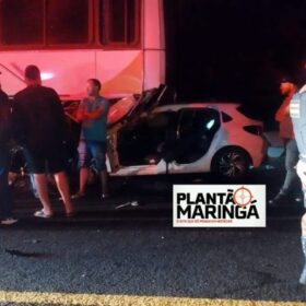 Fotos de Casal que morreu carbonizado em acidente na região de Maringá é identificado