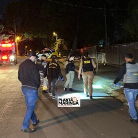 Fotos de Homem é executado com vários disparos de arma de fogo em Maringá