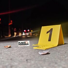 Homem é executado com vários disparos de arma de fogo em Maringá Foto 1 Fotos de Homem é executado com vários disparos de arma de fogo em Maringá