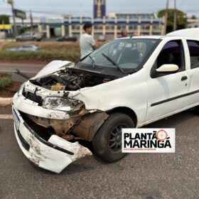Fotos de Motorista na contramão provoca acidente ao fazer conversão proibida na rodovia BR-376 entre Sarandi e Marialva 