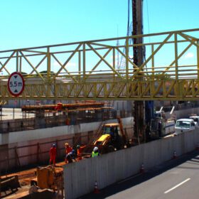 Fotos de Nova etapa da obra dos viadutos de Sarandi altera bloqueio de faixas