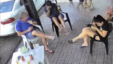 Fotos de Vídeo: Churrasqueira de tambor explode em churrasco de família no Paraná