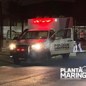 Fotos de Vídeo mostra vigilante sendo morto pelas costas durante roubo em Maringá