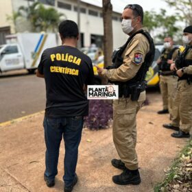 Fotos de Cadáver em estado de decomposição é achado seminu em Maringá