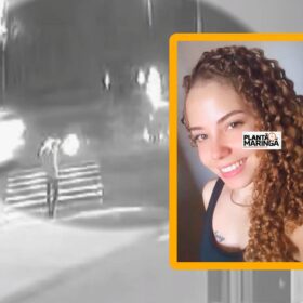 Câmera registra acidente que deixou moça entre a vida e a morte em Maringá Foto 1 Fotos de Câmera registra acidente que deixou moça entre a vida e a morte em Maringá