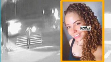 Fotos de Câmera registra acidente que deixou moça entre a vida e a morte em Maringá