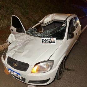 Fotos de Ciclista morre após acidente no Contorno Norte em Maringá