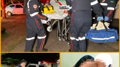 Fotos de Criminosos armados invadem residência e atiram contra casal