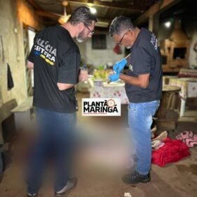 Fotos de Polícia Civil de Sarandi busca suspeito de assassinato brutal a golpes de machado