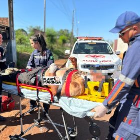 Fotos de Câmera registra acidente grave em Sarandi
