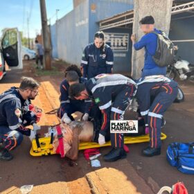 Fotos de Câmera registra acidente grave em Sarandi