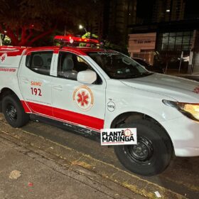 Fotos de Vídeo mostra homem é baleado em pátio de posto de combustíveis em Maringá