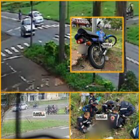 Fotos de Motociclista é intubado e socorrido em estado gravíssimo após acidente no Contorno Sul em Maringá; Veja o flagrante