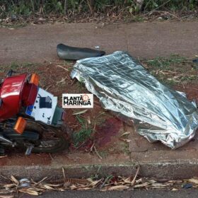 Motociclista de 44 anos, morreu após bater em poste de energia em Maringá Foto 2 Fotos de Motociclista de 44 anos, morreu após bater em poste de energia em Maringá