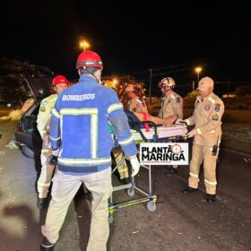 Motorista com suspeita de embriaguez provoca acidente ao dirigir na contramão em Maringá Foto 1 Fotos de Motorista com suspeita de embriaguez provoca acidente ao dirigir na contramão em Maringá