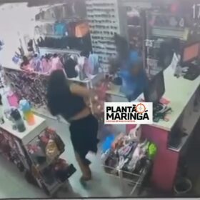 Fotos de Mulher é esfaqueada durante discussão por causa de chapinha de cabelo, em Maringá 