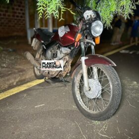 Fotos de Mulher morre após acidente entre carro e moto, em Maringá