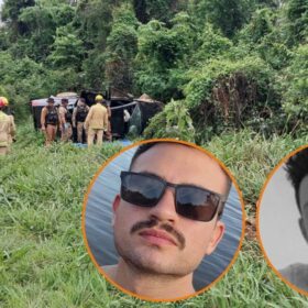 Fotos de Dois policiais militares morrem e três ficam feridos em capotamento de carro na BR-376