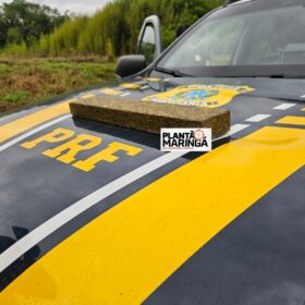 Fotos de Polícia Rodoviária Federal de Maringá apreende caminhão tanque abarrotado com maconha